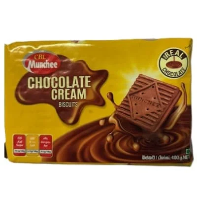 Munchee Chocolate Cream Biscuits 4 x 365g