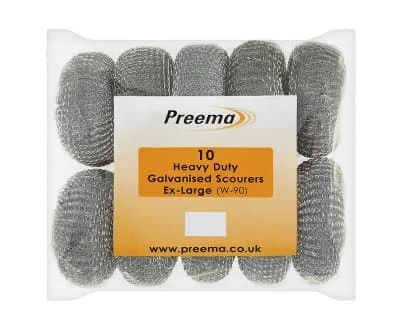 Preema HD Galvanised Scourers -Ex Large (W90) 10s