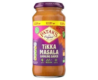 Pataks Tikka Masala Sauce 6 x 450g