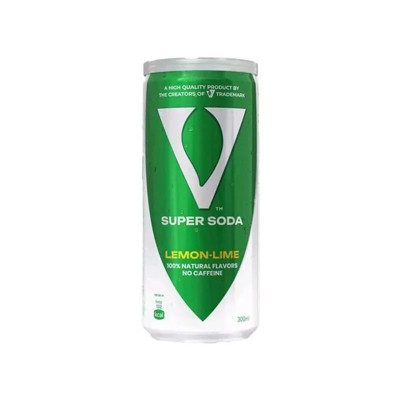 V7 Super Soda Lemon Lime 24 x 300ml