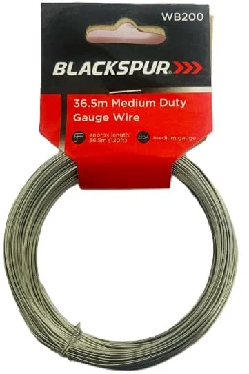 Blackspur Galvanised Medium Duty Gauge Wire 36.5m