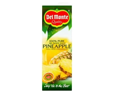 Delmonte Juice Gold Pineapple 6 x 1ltr