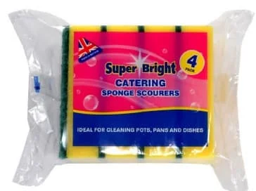 ELG SB Catering Sponge Scourers 4s