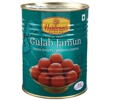Haldirams Tinned Gulab Jamun 1kg