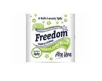 Freedom Toilet Rolls Aloe 10 x 4pks