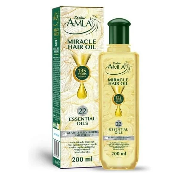 Dabur Amla Miracle Hair Oil 6 x 200ml