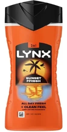 Lynx Shower Gel Sunset Fresh 6 x 225ml