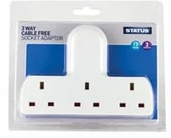 Status 3 Way C/Free Socket Single