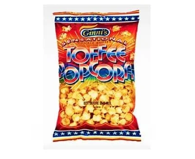 Ginni Popcorn - Toffee 10 x 150g