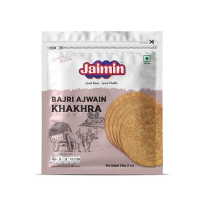 Jaimin Bajri Ajwain Khakhra 10 x 200g