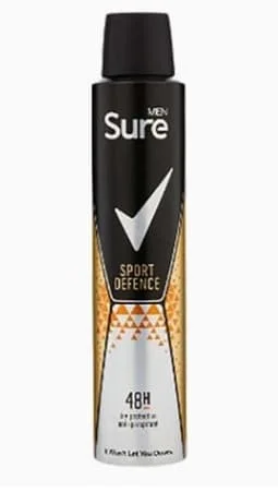 Sure AP Aerosol - Sport Defence 6 x 200ml