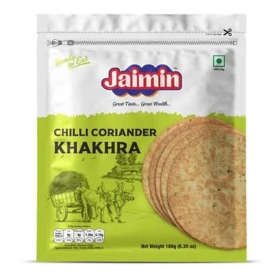 Jaimin Chilli Coriander Khakhra 10 x 180g