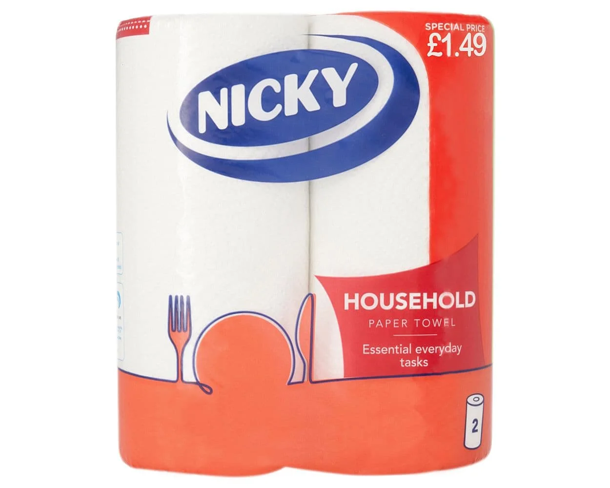 Nicky Household Kitchen Towels 10 x 2s