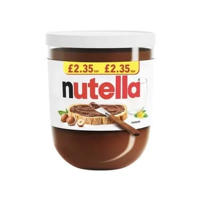 Nutella Hazelnut Choc Spread Glass 6 x 200g