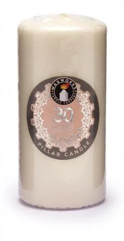 151 30H Pillar Candle Non Fragranced 1s