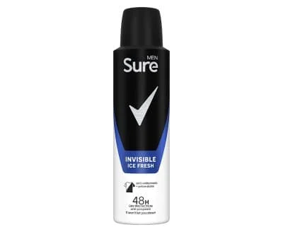 Sure AP Invisible Ice Fresh (M) 6 x 150ml