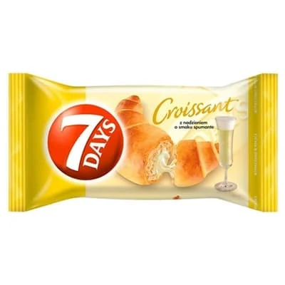 7 Days Choco Croissants With Spumante 20 x 80g