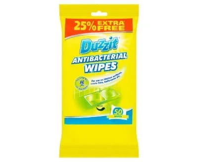 151 Duzzit Ant Bacterial Wipes 50s