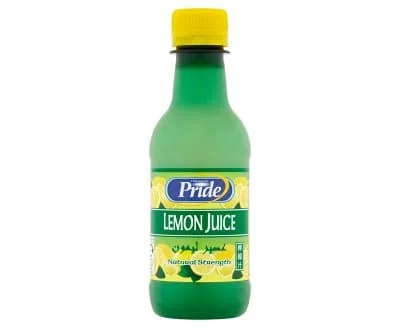 Pride Lemon Juice 12 x 250ml