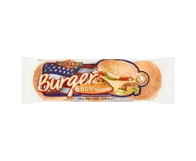 Quickbury Seasame Buns 300g