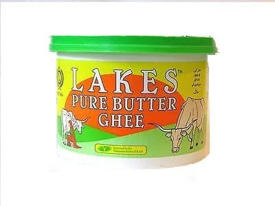 Lakes Pure Butter Ghee 6 x 2kg