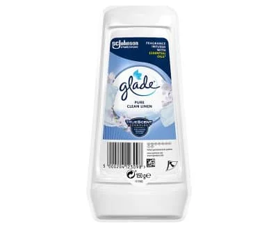 Glade Solid Gel Clean Linen 8 x 150g
