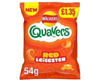 Quavers Red Leicester Cheese 18 x 54g