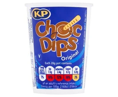 KP Choc Dips Original 12 x 28g