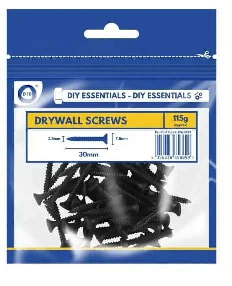 DID 30mm Drywall Screws 115g