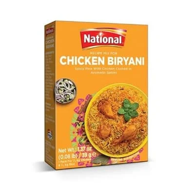 National Chicken Biryani 6 x 39g