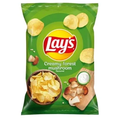 Lays Creamy Forest Mashroom 21 x 130g