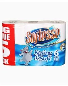 Softesse Toilet Rolls White 10 x 6s