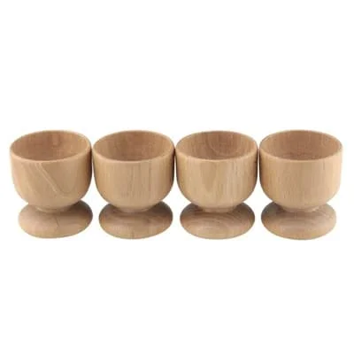 Apollo Egg Wooden Cup Set 4s