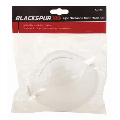 Blackspur Dust Mask Set 6pcs