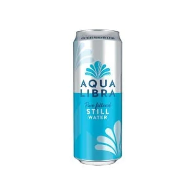 Aqua Libra Still Water Can 24 x 330ml