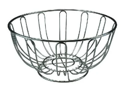 Apollo Chrome Fruit Bowl Round 1s